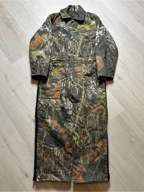 RedHead Realtree Coveralls Jacket with Green and Red Logo Accent